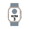 Apple watch ultra 3 gps/ cellular 49mm caja de titanio natural/ correa ocean azul naútico