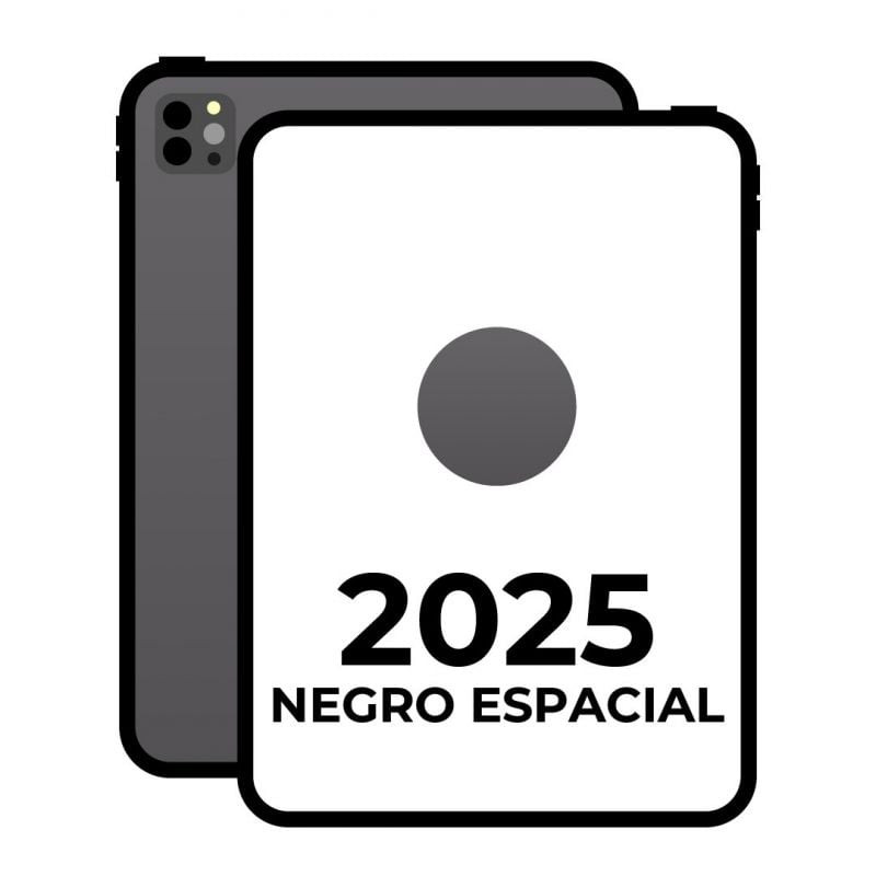 Apple ipad pro 13' 2025 7th wifi cell/ 5g/ m5/ 256gb/ negro espacial