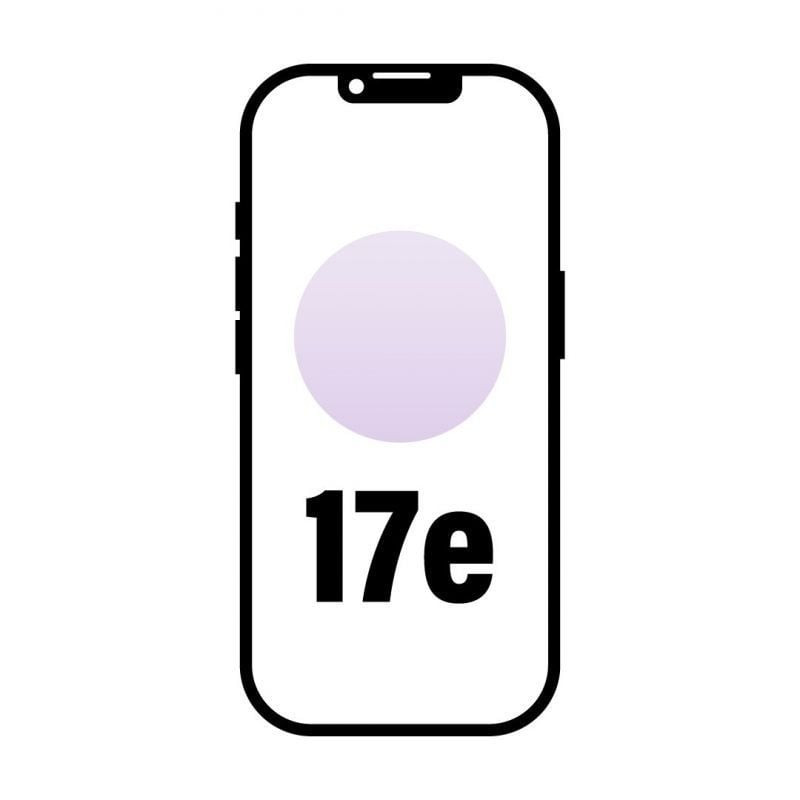 Smartphone apple iphone 17e 256gb/ 6.1'/ 5g/ rosa palo
