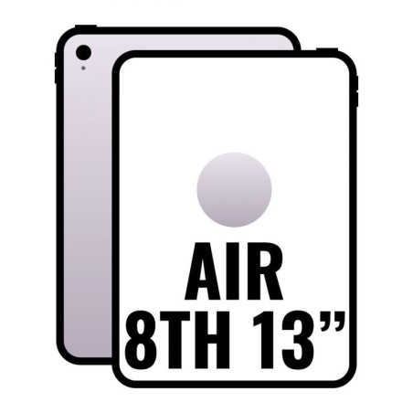 Apple ipad air 13' 8th wi-fi/ m4/ 256gb/ púrpura
