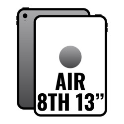 Apple ipad air 13' 8th wi-fi cell/ 5g/ m4/ 1tb/ gris espacial