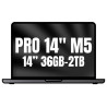 Apple macbook pro 14'/ m5 max 18-core cpu/ 36gb/ 2tb ssd/ 32-core gpu/ negro espacial