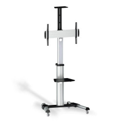 Soporte de suelo inclinable con ruedas aisens ft70tre-037 para tv 37-70'/ hasta 50kg