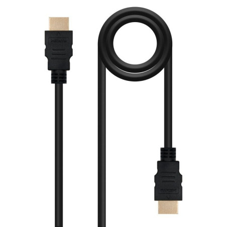 Cable hdmi 1.4 nanocable 10.15.1705/ hdmi macho - hdmi macho/ 5m/ negro