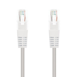 Cable de red rj45 utp nanocable 10.20.0400-w cat.6/ 50cm/ blanco