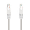 Cable de red rj45 utp nanocable 10.20.0400-w cat.6/ 50cm/ blanco