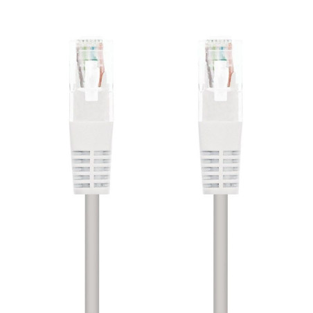 Cable de red rj45 utp nanocable 10.20.0403-w cat.6/ 3m/ blanco
