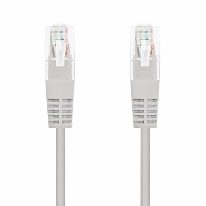 Cable de red rj45 utp nanocable 10.20.0420 cat.6/ 20m/ gris