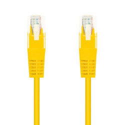Cable de red rj45 utp nanocable 10.20.0400-y cat.6/ 50cm/ amarillo
