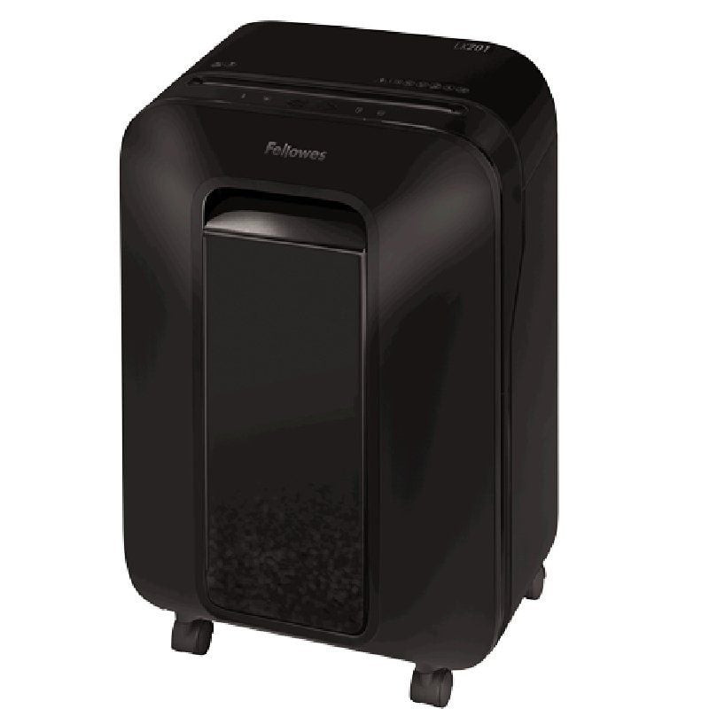 Destructora fellowes lx201/ corte en partículas de 2 x 12mm/ negra