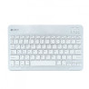 Teclado compacto inalámbrico subblim smart/ plata