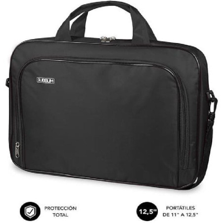 Maletín subblim oxford para portátiles hasta 12.5'/ negro