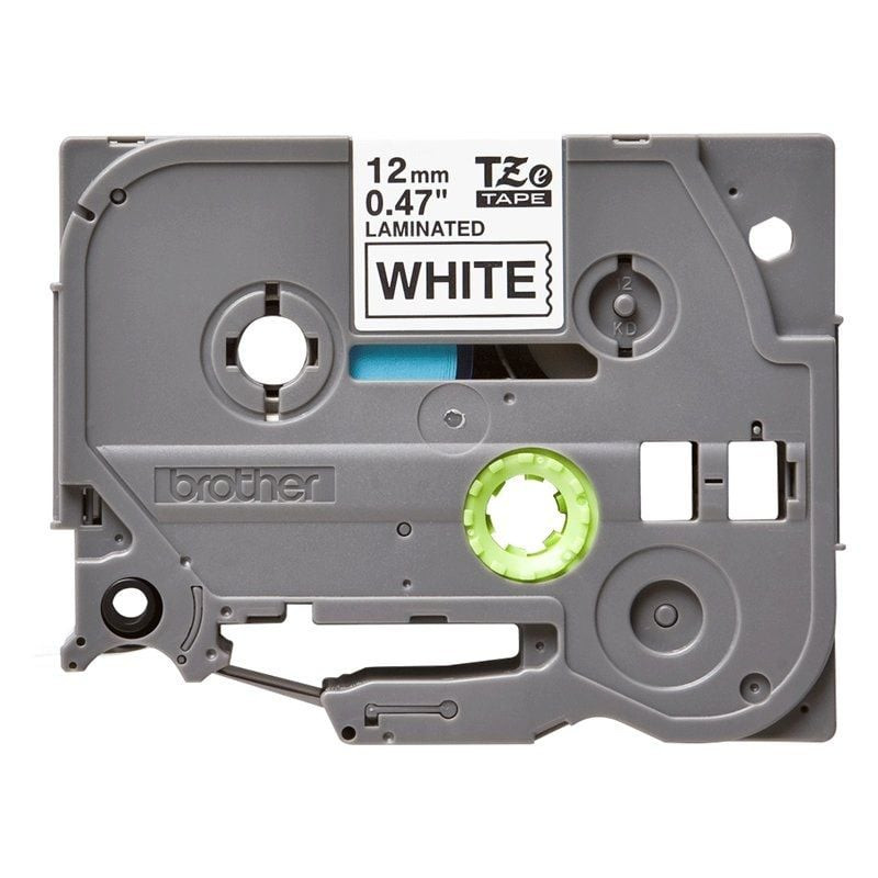 Cinta laminada original rotuladora brother tze-231/ blanca