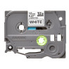 Cinta laminada original rotuladora brother tze-231/ blanca