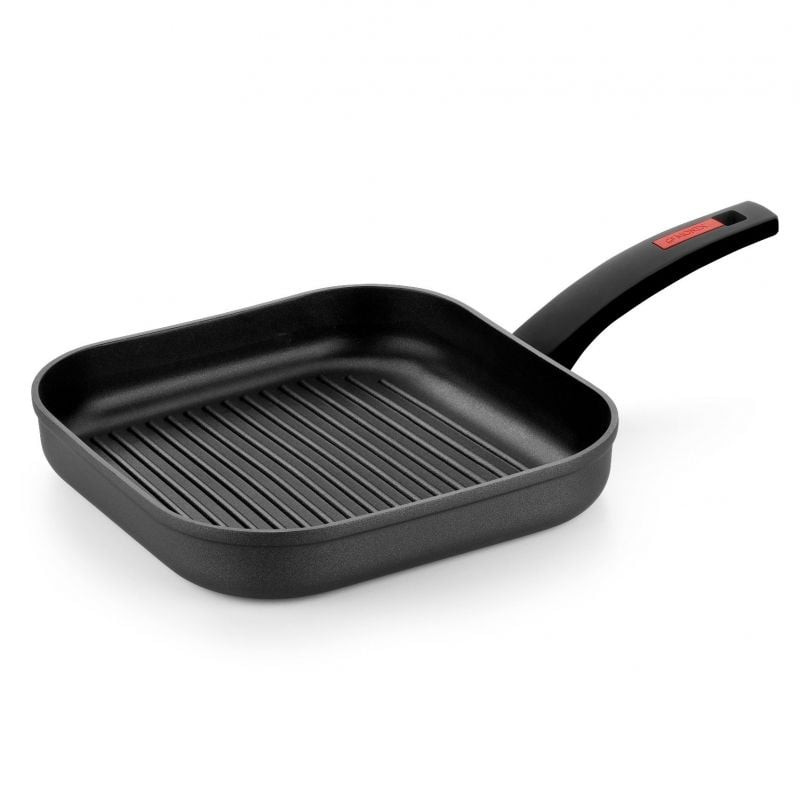 Grill monix titán monix m810029/ ø28cm/ aluminio forjado/ apto para inducción