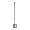 Soporte de techo giratorio/ inclinable/ extensible aisens ct43tse-053 para tv de 23-43'/ hasta 50kg