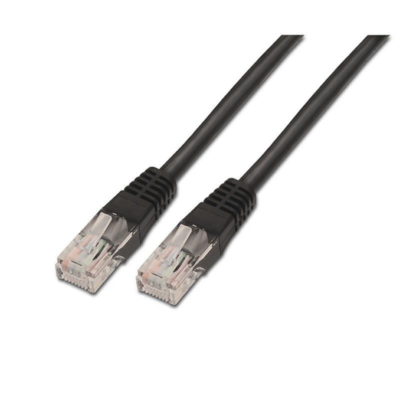 Cable de red rj45 utp aisens a133-0202 cat.5e/ 50cm/ negro