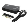 Cargador de portátil anima anbp100/ 1xusb/ 100w/ manual/ 8 conectores/ voltaje 12-24v