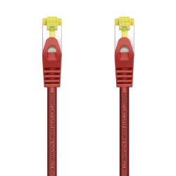 Cable de red rj45 sftp aisens a146-0470 cat.7/ 1m/ rojo