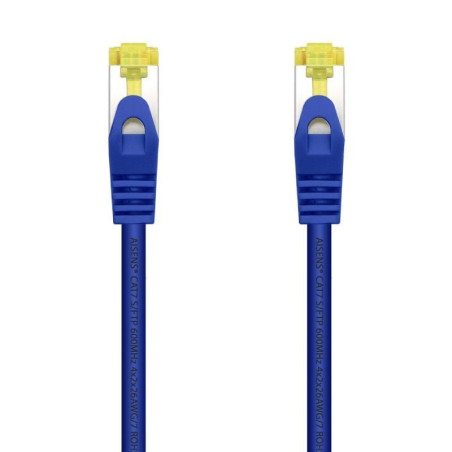 Cable de red rj45 sftp aisens a146-0477 cat.7/ 50cm/ azul