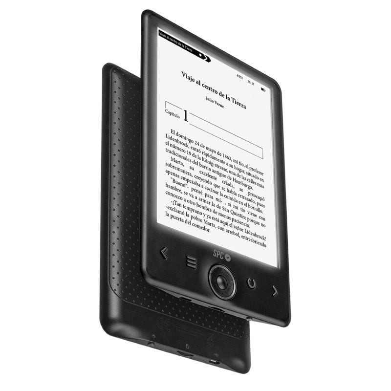 Libro electrónico spc dickens light 2/ 6'/ tinta electrónica/ negro