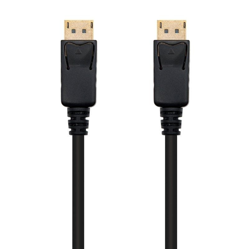 Cable displayport 1.2 4k nanocable 10.15.2300/ displayport macho - displayport macho/ 50cm/ negro