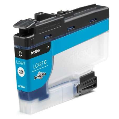 Cartucho de tinta original brother lc-427/ cian