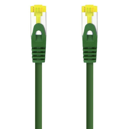 Cable de red rj45 sftp nanocable 10.20.1900-l25-gr cat.6a/ lszh/ 25cm/ verde
