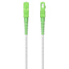 Bobina de fibra óptica g657a2 3.0 9/125 smf aisens a152-0620/ lszh/ 200m/ blanco