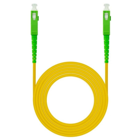 Cable de fibra óptica g657a2 nanocable 10.20.0005/ lszh/ 5m/ amarillo