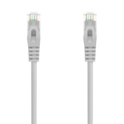 Cable de red rj45 awg24 utp aisens a145-0554 cat.6a/ lszh/ 1.5m/ gris