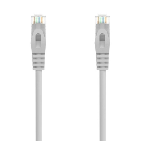 Cable de red rj45 awg24 utp aisens a145-0555 cat.6a/ lszh/ 20m/ gris