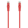 Cable de red rj45 awg24 utp aisens a145-0562 cat.6a/ lszh/ 3m/ rojo