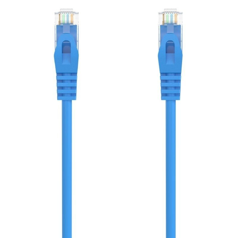 Cable de red rj45 awg24 utp aisens a145-0574 cat.6a/ lszh/ 1.5m/ azul