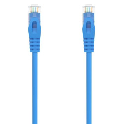 Cable de red rj45 awg24 utp aisens a145-0575 cat.6a/ lszh/ 2m/ azul
