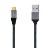 Cable usb 3.1 tipo-c aisens a107-0630/ usb tipo-c macho - usb macho/ 10gbps/ 50cm/ gris