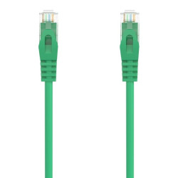 Cable de red rj45 awg24 utp aisens a145-0581 cat.6a/ lszh/ 1.5m/ verde
