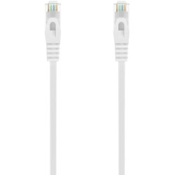 Cable de red rj45 awg24 utp aisens a145-0597 cat.6a/ lszh/ 3m/ blanco