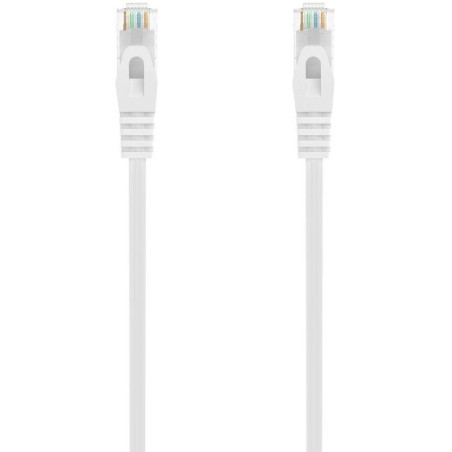 Cable de red rj45 awg24 utp aisens a145-0597 cat.6a/ lszh/ 3m/ blanco