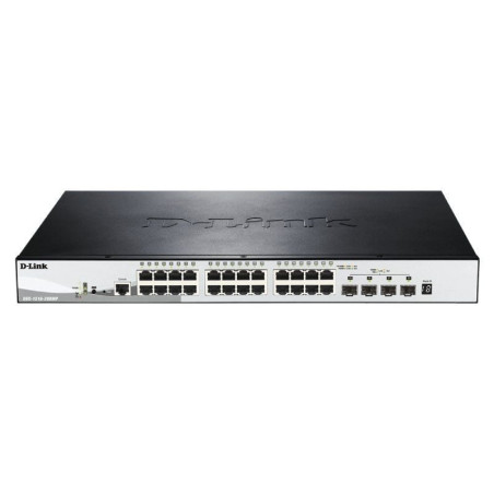 Switch d-link dgs-1510-28xmp 28 puertos/ gigabit 10/100/1000 poe/ sfp