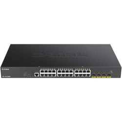 Switch gestionable d-link smart dgs-1250-28xmp 28 puertos/ rj-45 10/100/1000 poe/ sfp