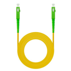 Cable de fibra óptica g657a2 nanocable 10.20.0030/ lszh/ 30m/ amarillo