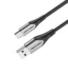 Cable usb 2.0 tipo-c vention codhf/ usb macho - usb tipo-c macho/ 480mbps/ 1m/ gris