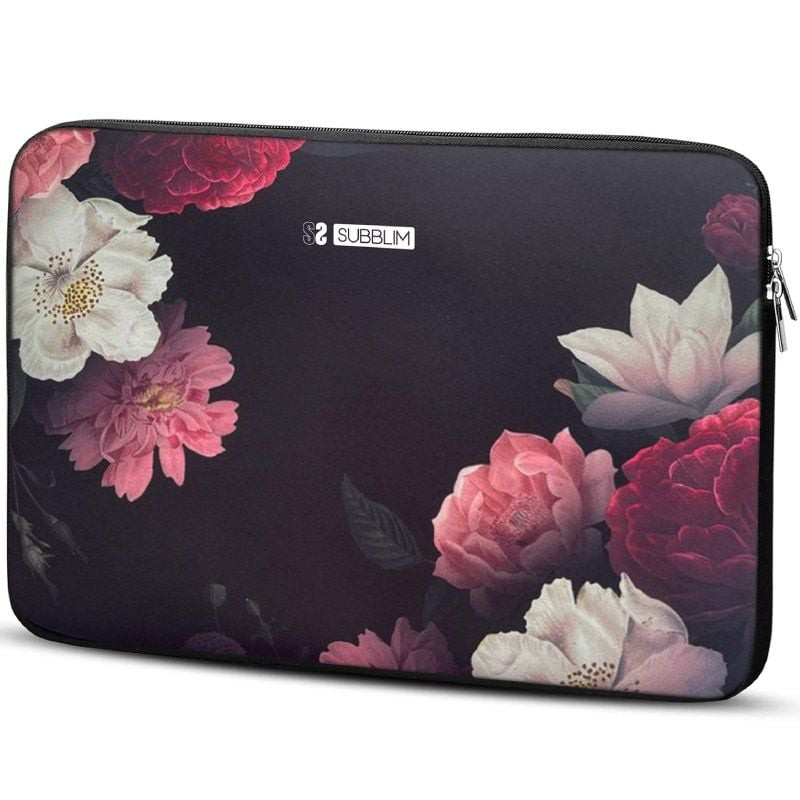 Funda subblim trendy sleeve neo flowers para portátiles hasta 14'