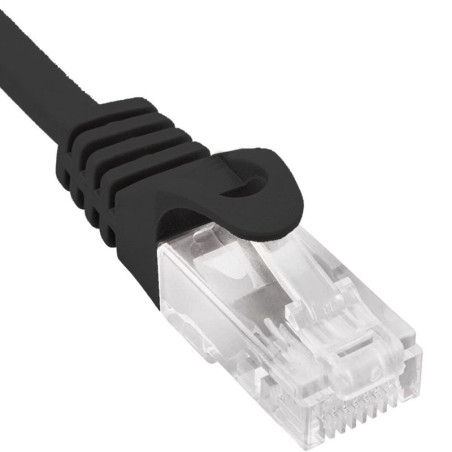 Cable de red rj45 utp phasak phk 1710 cat.6/ 10m/ negro