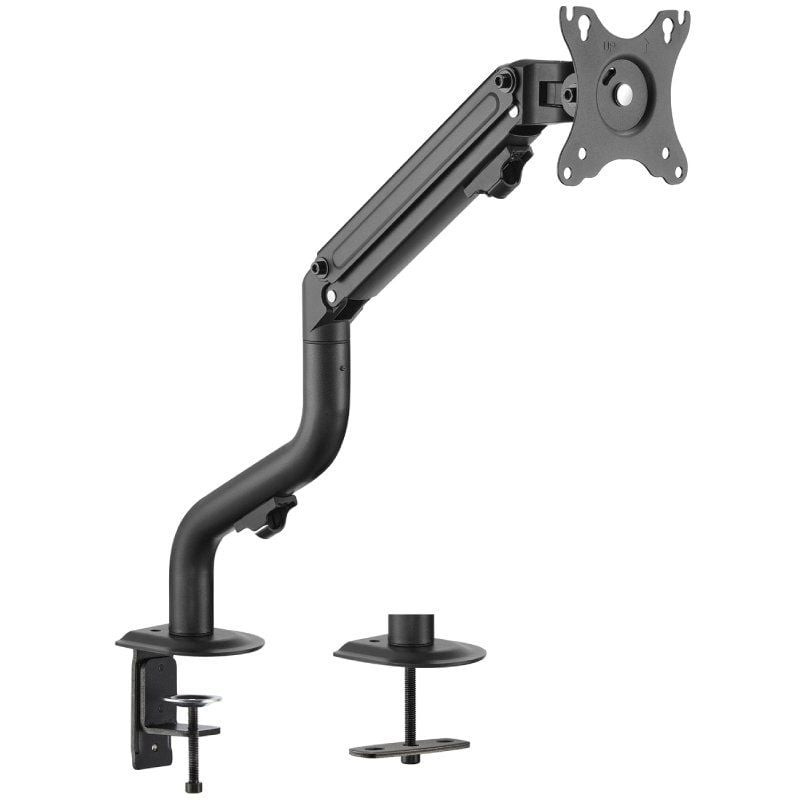 Soporte de mesa con contrapeso para monitor y tv aisens dt32tsr-139/ giratorio/ inclinable/ hasta 8kg