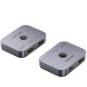 Switch conmutador 8k hdmi 2.1 bidireccional vention akph0 hdmi hembra/usb-c hembra - 2x hdmi hembra