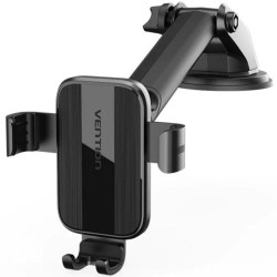 Soporte de smartphone para coche vention kcob0/ negro