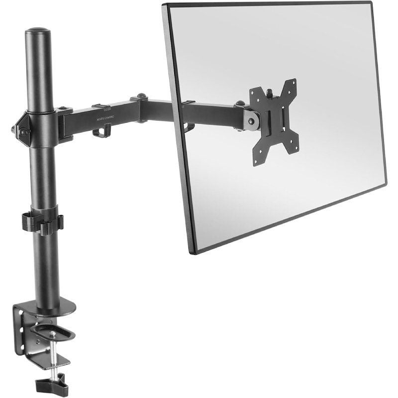 Soporte de mesa para monitor mars gaming marm1/ giratorio/ inclinable/ hasta 8kg