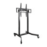 Soporte de suelo eléctrico con ruedas tooq fsm02-b para tv 55-100'/ hasta 120kg